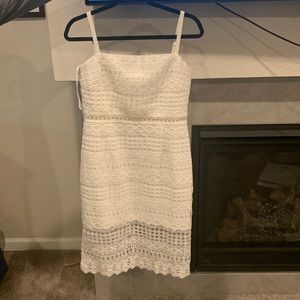 Jaus Two Sisters White Lace Erin Dress Size 8 Worn Once!